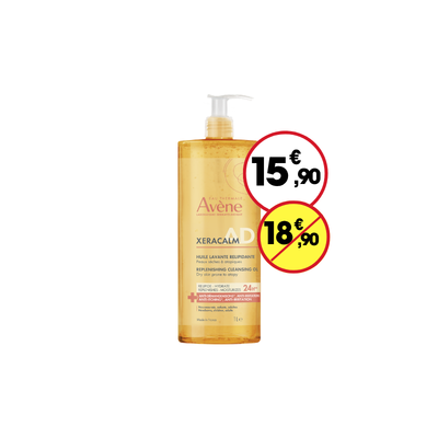 -3€ Huile lavante 1L Xeraclam AD Avène